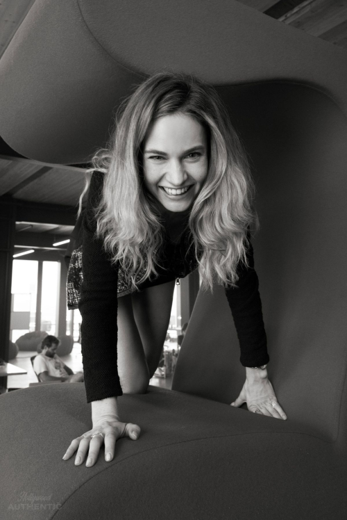 Lily James for Hollywood Authentic, October 2025 1