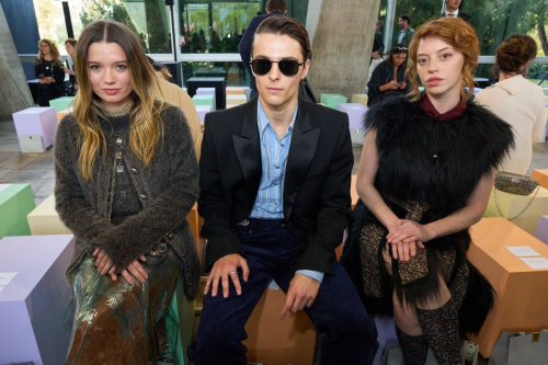 Lily Newmark at Rabanne Fashion Show Paris Fashion Week, October 2025 1