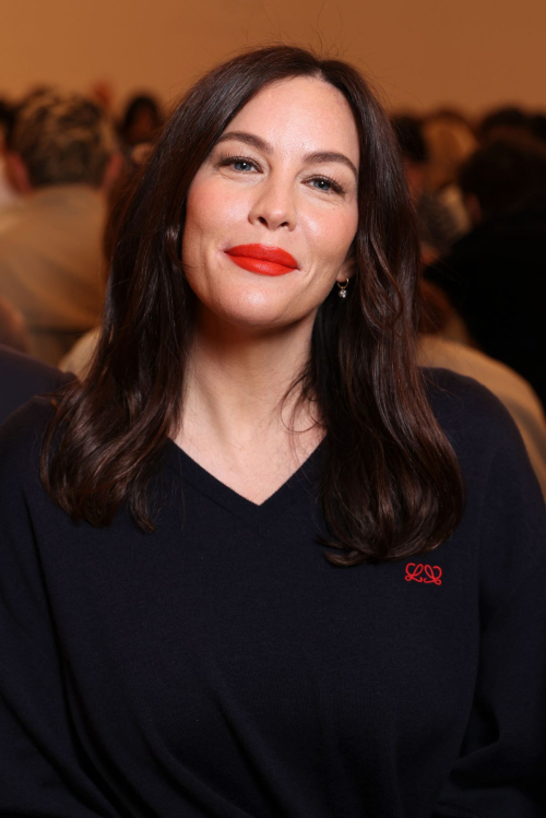 Liv Tyler at Loewe Womenswear Show Paris Fashion Week, October 2025 3