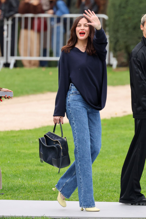 Liv Tyler at Loewe Womenswear Show Paris Fashion Week, October 2025 6