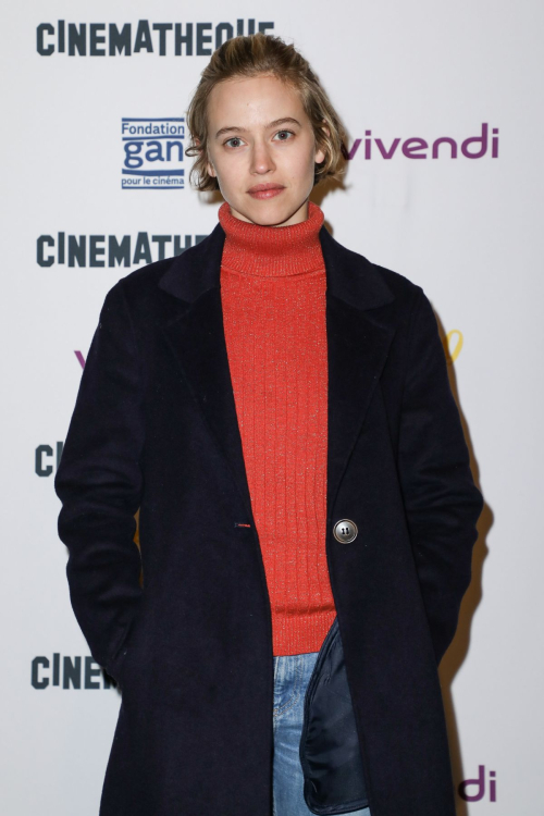 Lou de Laage at It Must Be Heaven Premiere in Paris, December 2019
