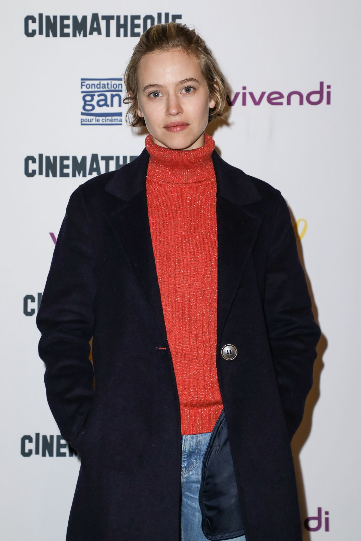 Lou de Laage at It Must Be Heaven Premiere in Paris, December 2019