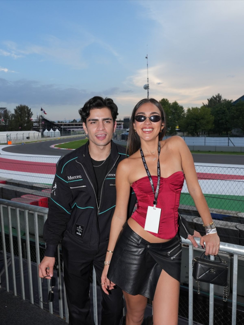 Luana Barron at F1 Race in Mexico City, October 2025 3