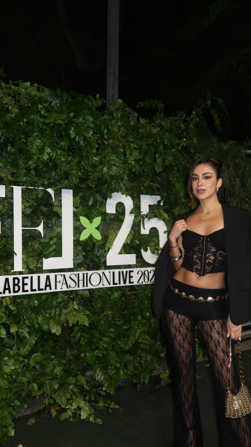 Luana Barron at Falabella Fashion Live Santiago, October 2025