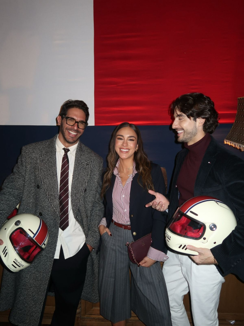 Luana Barron at Tommy Hilfiger Racing Club Event Paris, October 2025 2