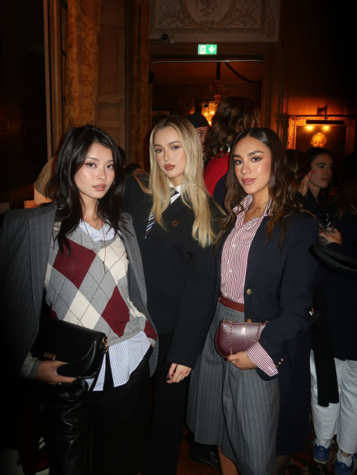Luana Barron at Tommy Hilfiger Racing Club Event Paris, October 2025 3