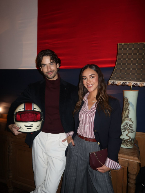 Luana Barron at Tommy Hilfiger Racing Club Event Paris, October 2025 4