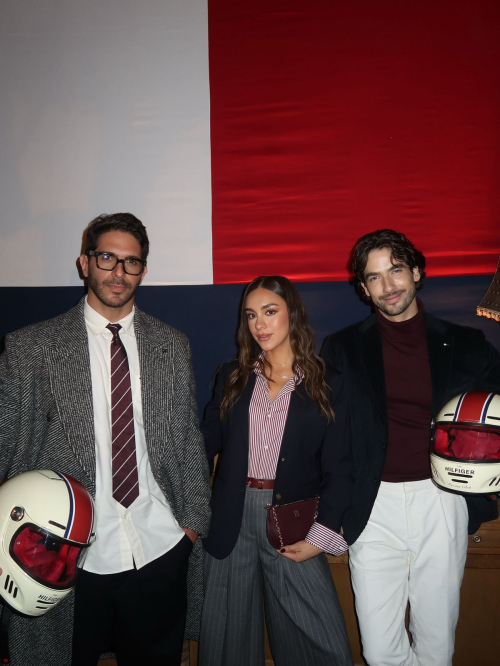 Luana Barron at Tommy Hilfiger Racing Club Event Paris, October 2025 5