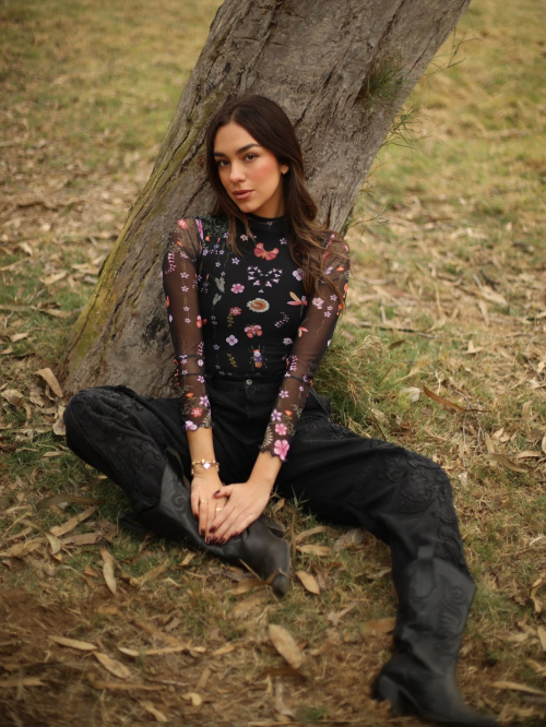 Luana Barron models for Agua Bendito Clothing 11