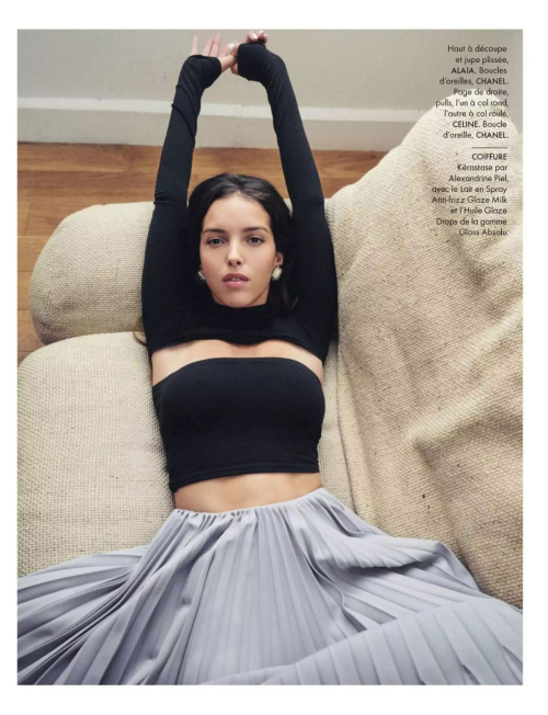Lyna Khoudri in Elle Magazine France, November 2025 4