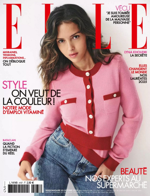 Lyna Khoudri in Elle Magazine France, November 2025 5
