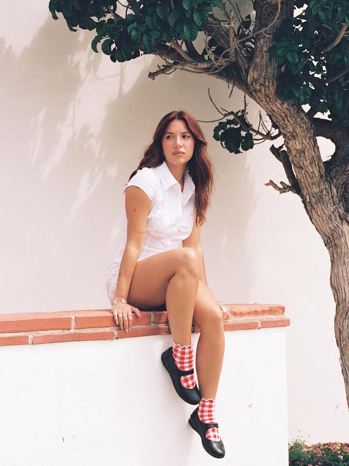 Mackenzie Ziegler for Double Soul Socks, October 2025