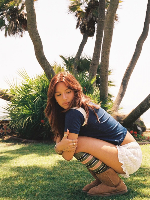 Mackenzie Ziegler for Double Soul Socks, October 2025 1