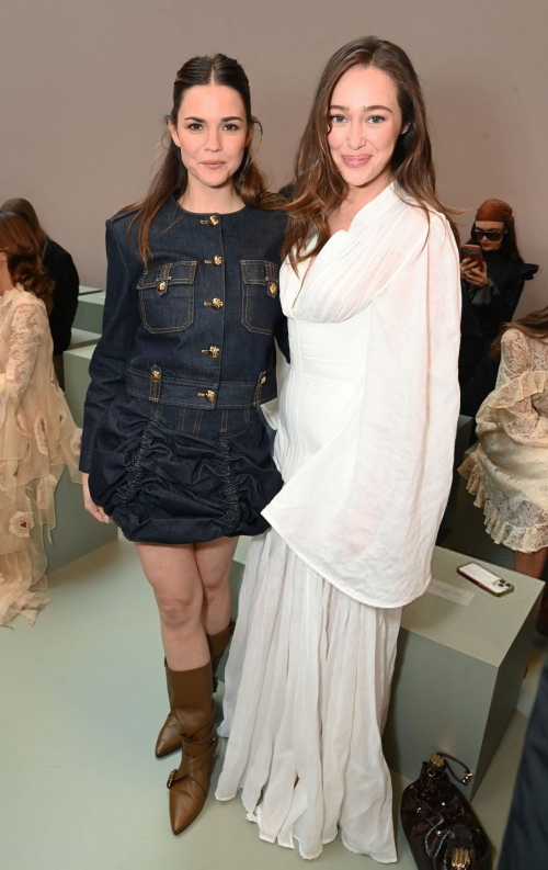 Maia Mitchell at Zimmermann Fashion Show Paris Fashion Week, October 2025 2
