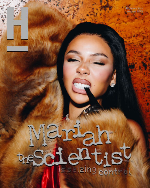 Mariah The Scientist for Highsnobiety Magazine, August 2025