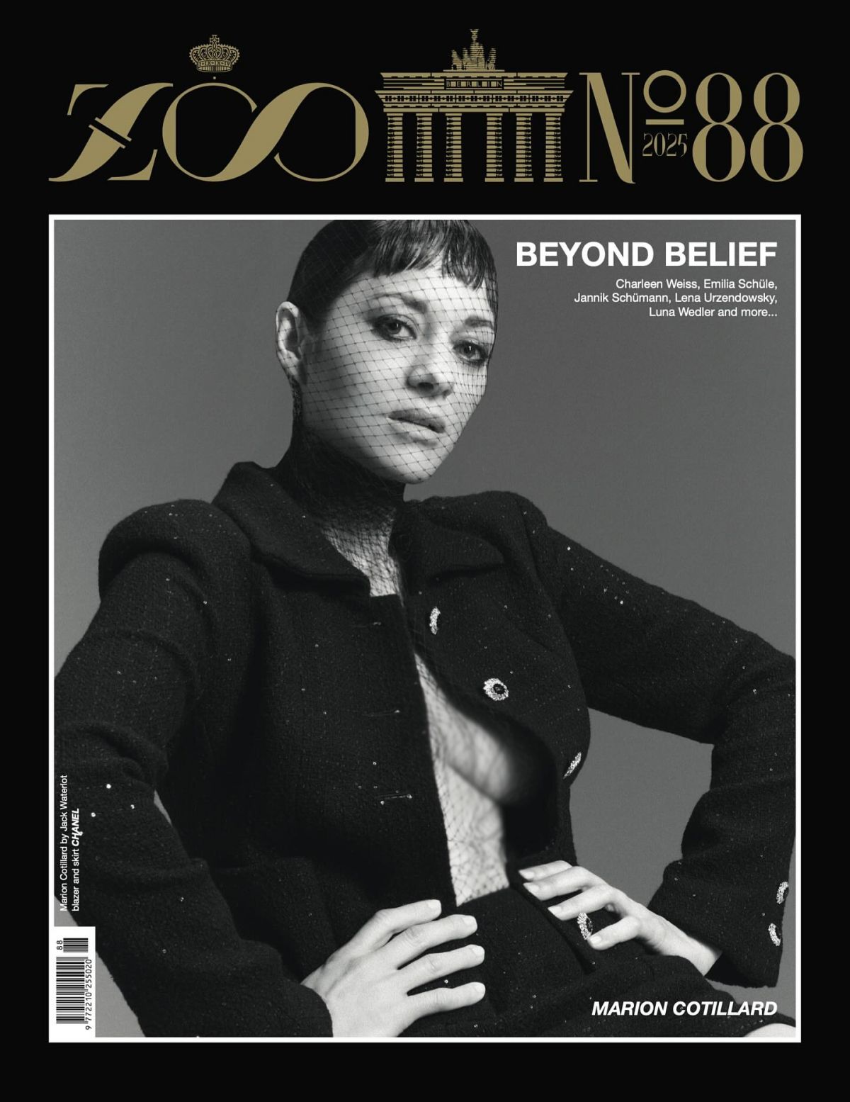 Marion Cotillard for ZOO Magazine Issue 88, October 2025