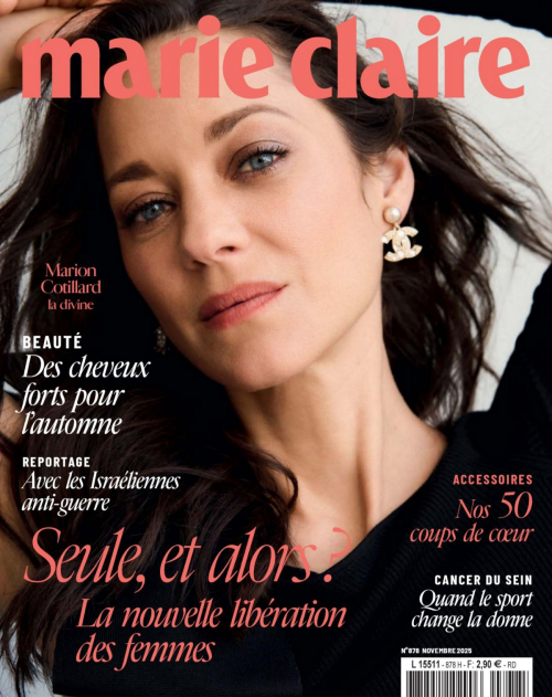 Marion Cotillard in Marie Claire France, November 2025