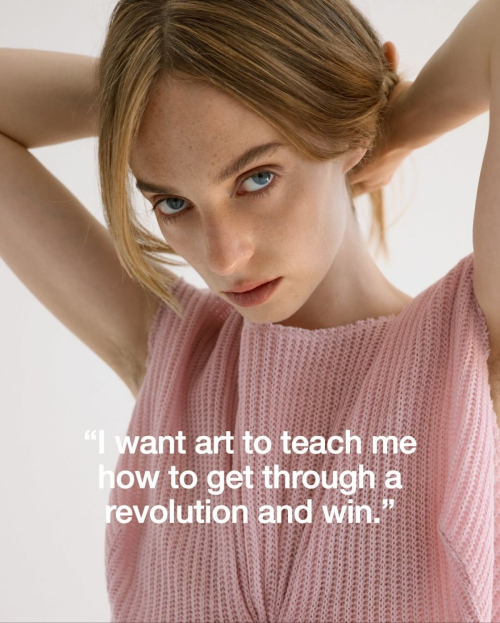 Maya Hawke for HommeGirls Fall Winter, 2025 3