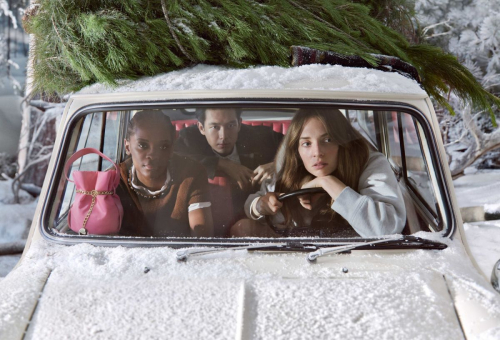 Maya Hawke for Prada Holiday campaign 2025 1