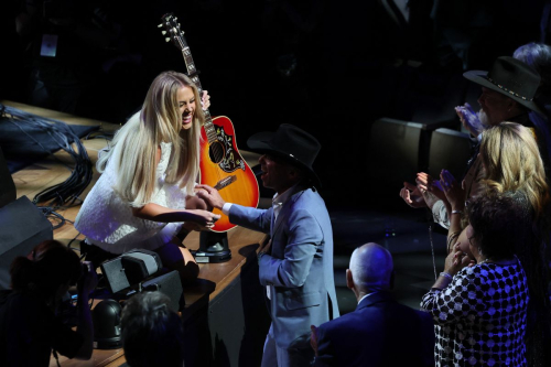 Megan Moroney Performs at Country Music Hall Event, October 2025 5