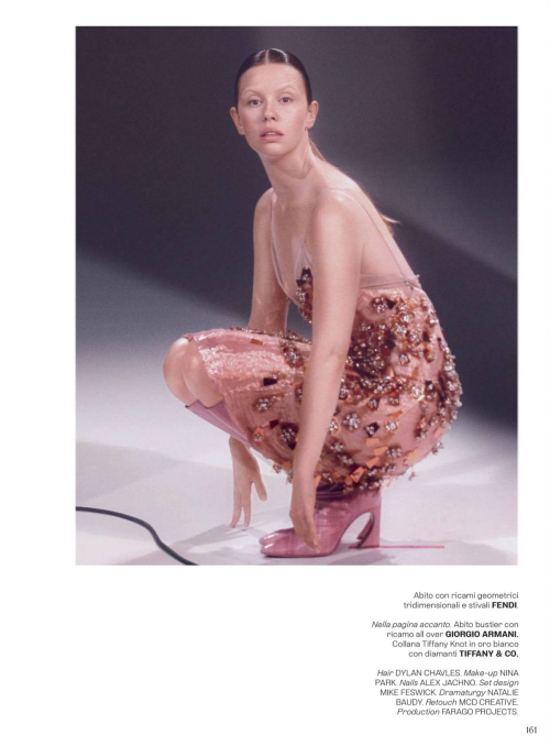Mia Goth in Vogue Italy, November 2025