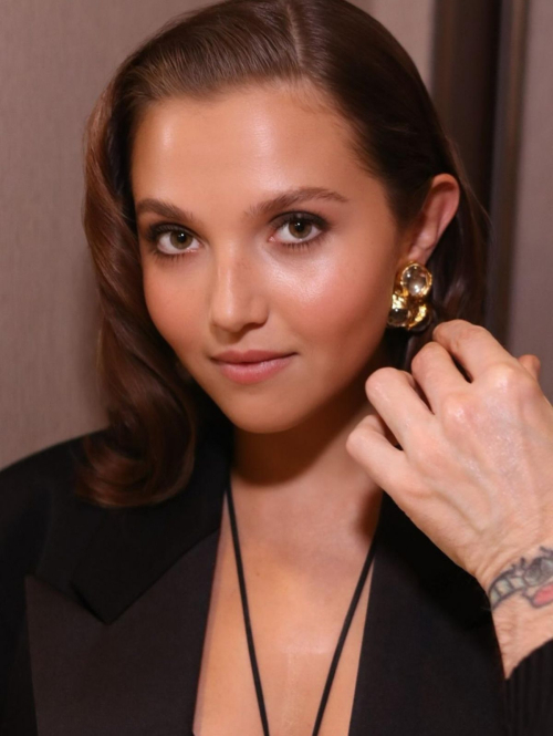 Mia McKenna-Bruce at Saint Laurent SS2026 Fashion Show Paris Fashion Week, September 2025 4