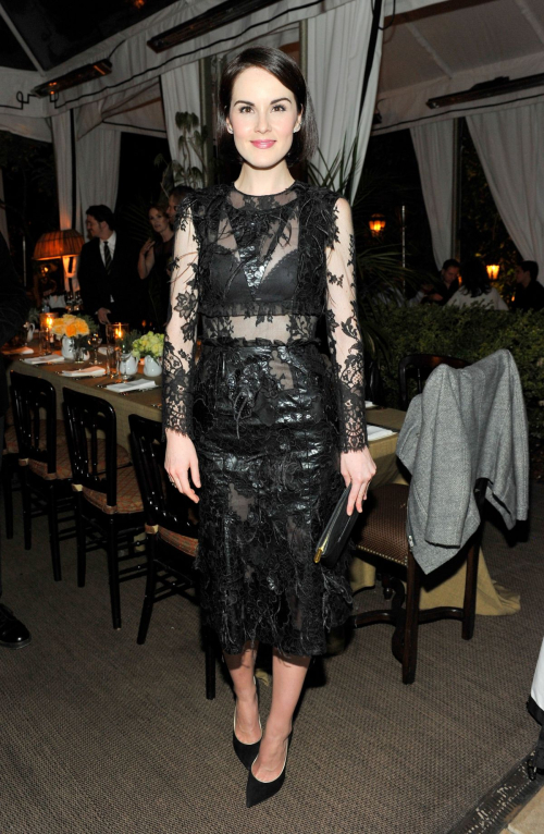 Michelle Dockery at Dinner in Honor of Erdem West Hollywood, November 2013 1