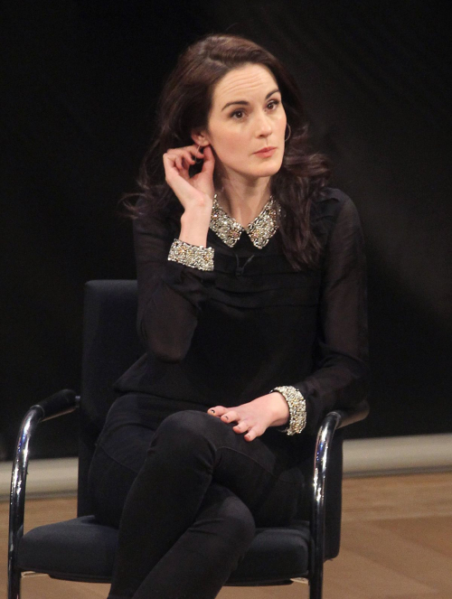 Michelle Dockery at Downton Abbey Cast Screening NYC, December 2011 4