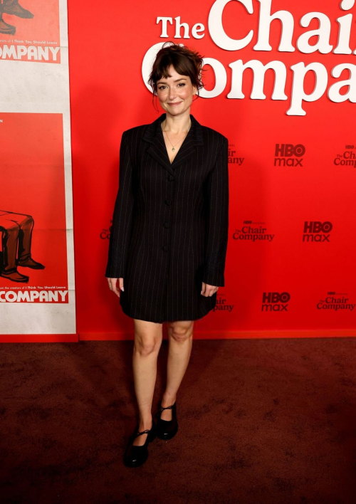 Milana Vayntrub at The Chair Company Premiere Los Angeles, October 2025