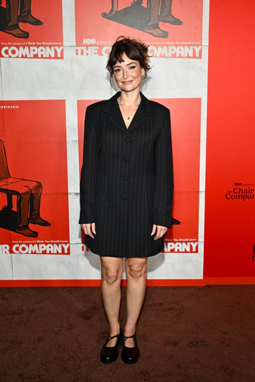 Milana Vayntrub at The Chair Company Premiere Los Angeles, October 2025 4