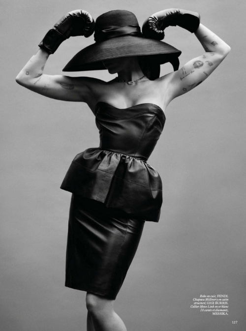 Miley Cyrus in Vogue France, November 2025 6