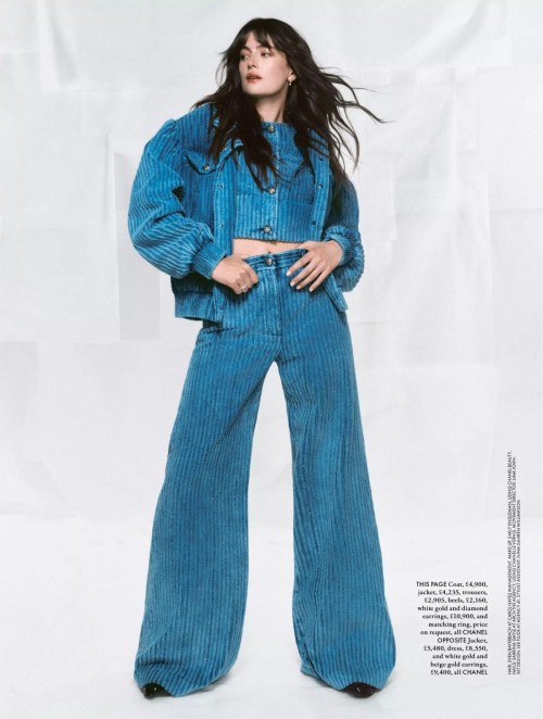 Millie Brady in Elle UK, November 2025