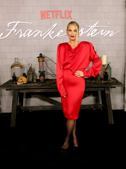 Molly Sims at Frankenstein Premiere in Los Angeles, October 2025