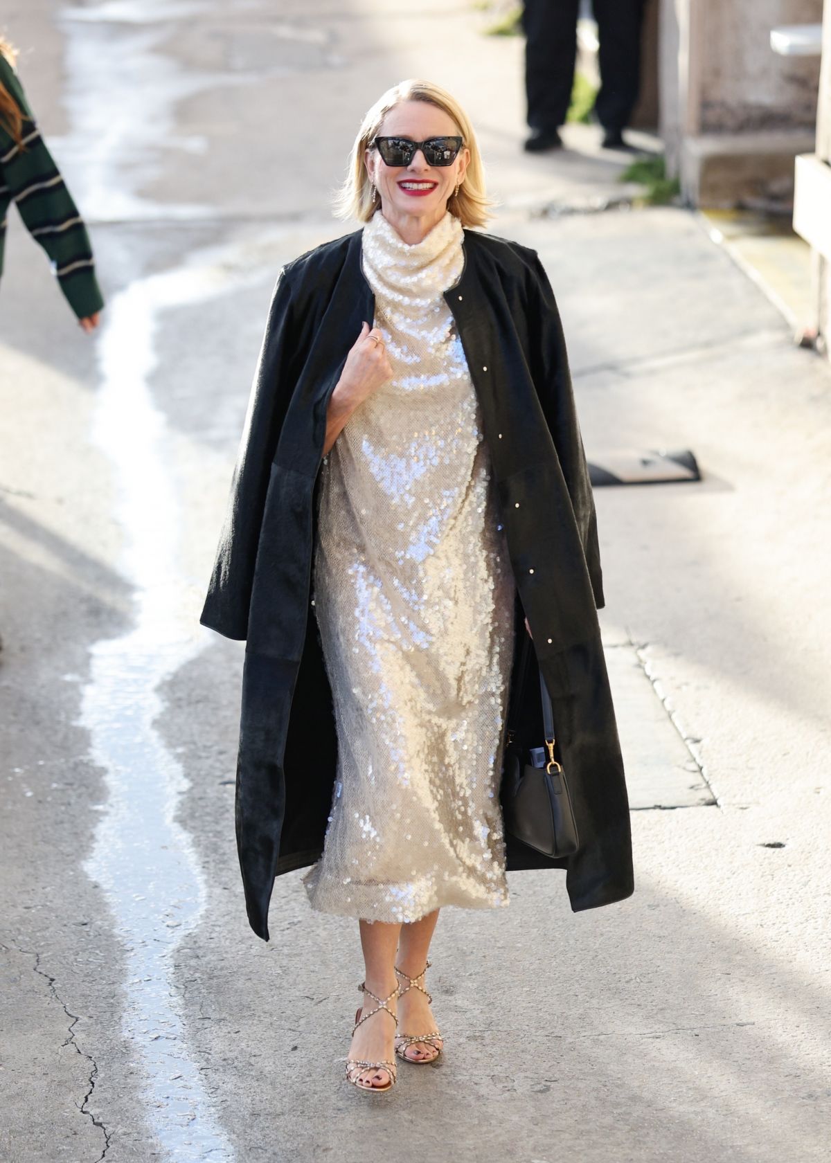 Naomi Watts arrives at Jimmy Kimmel Live