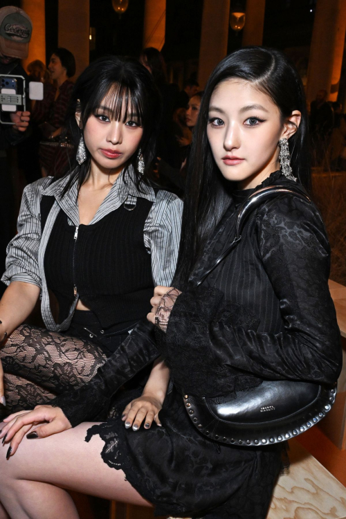 Natty at Isabel Marant SS Show Paris Fashion Week, October 2025