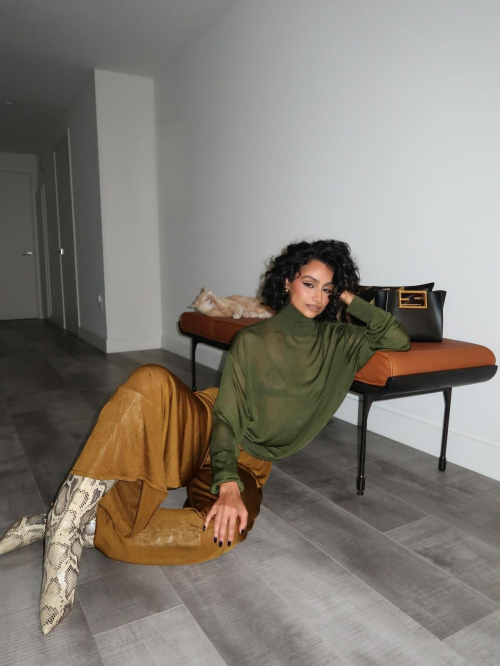 Nazanin Mandi Instagram Photos, October 2025