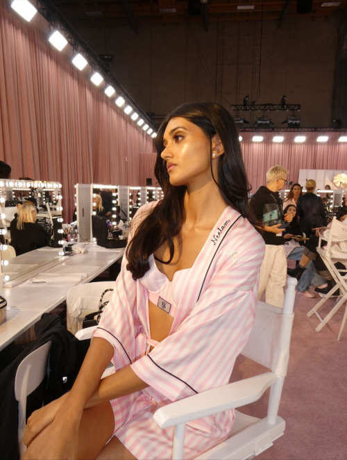Neelam Gill Backstage at Victoria’s Secret Fashion Show, October 2025