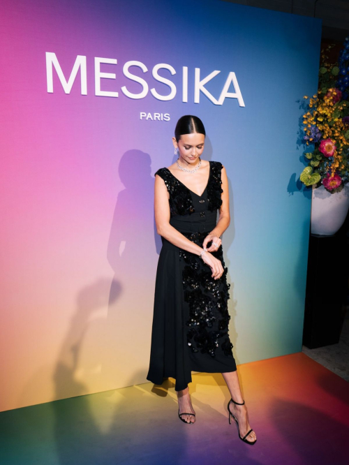 Nina Dobrev at Messika 20th Anniversary Cocktail, October 2025 2