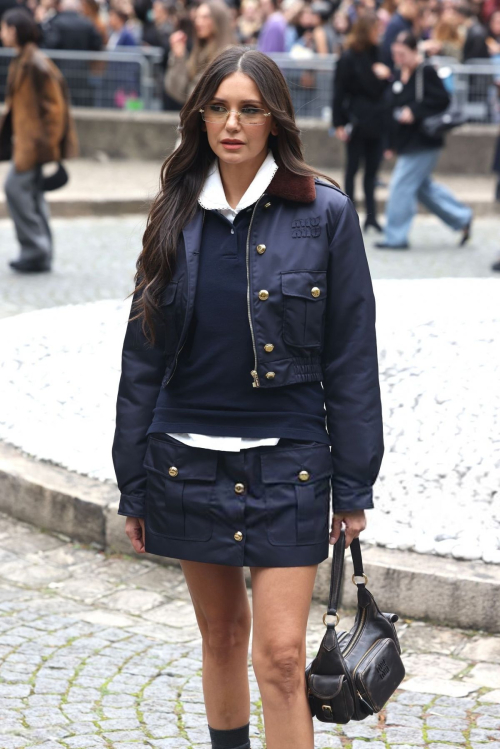 Nina Dobrev at Miu Miu Fashion Show Paris Fashion Week, October 2025 1