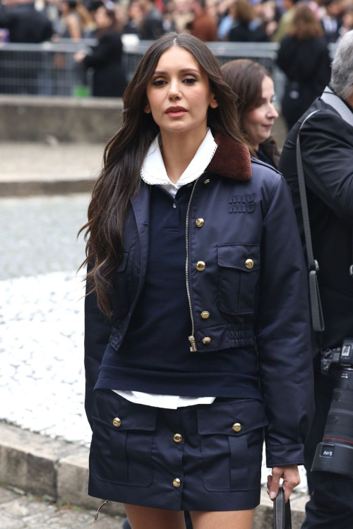 Nina Dobrev at Miu Miu Fashion Show Paris Fashion Week, October 2025 2
