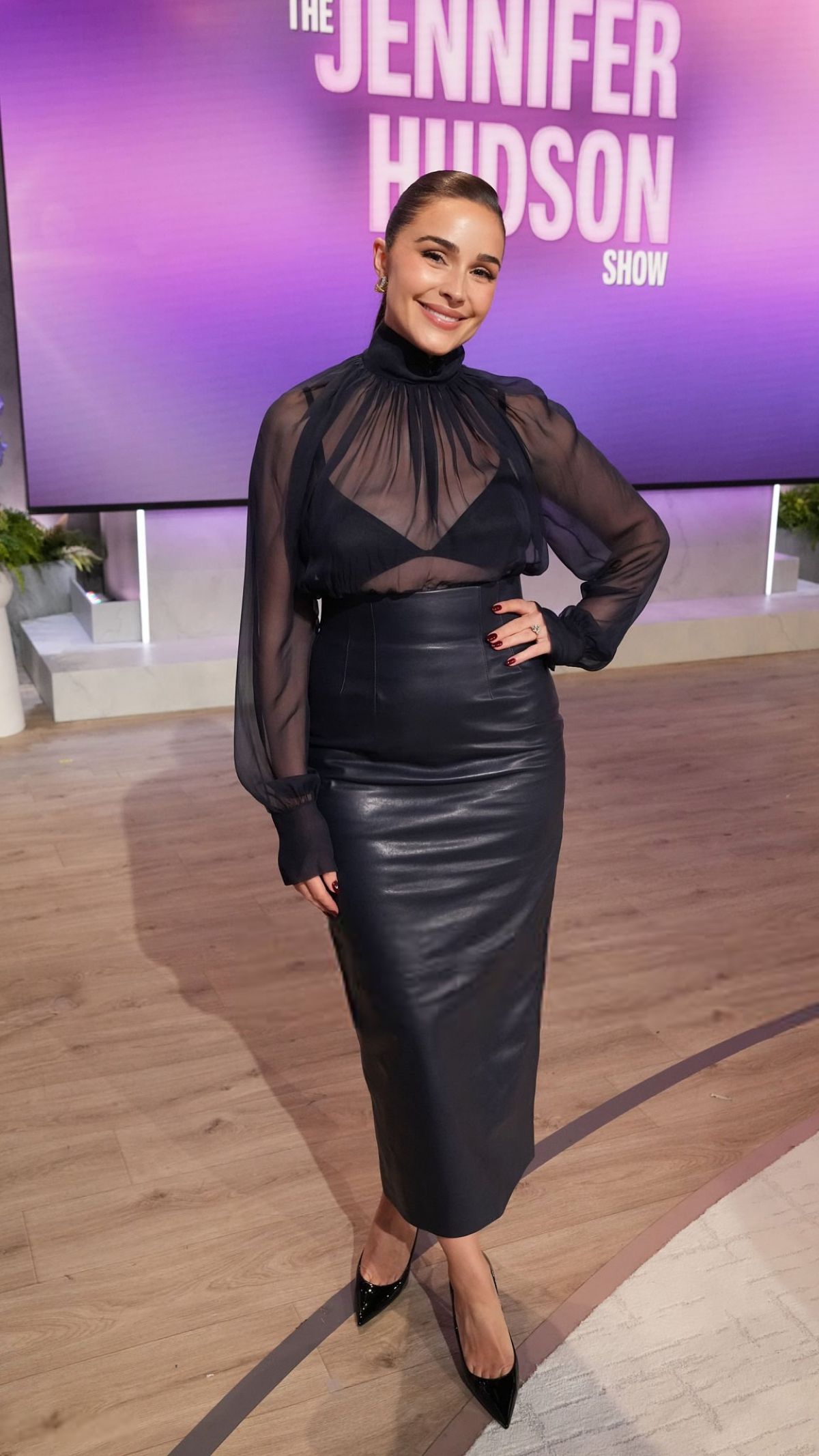 Olivia Culpo at Jennifer Hudson Show, September 2025