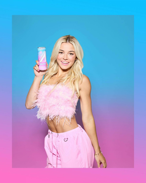 Olivia Dunne for Accelerator Energy Drinks, October 2025