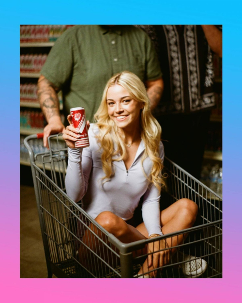 Olivia Dunne for Accelerator Energy Drinks, October 2025 2