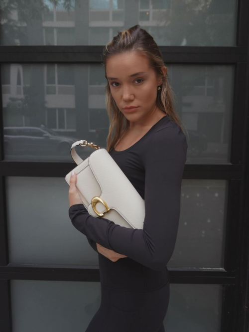 Olivia Ponton for Coach Tabby Bag Campaign, October 2025 5
