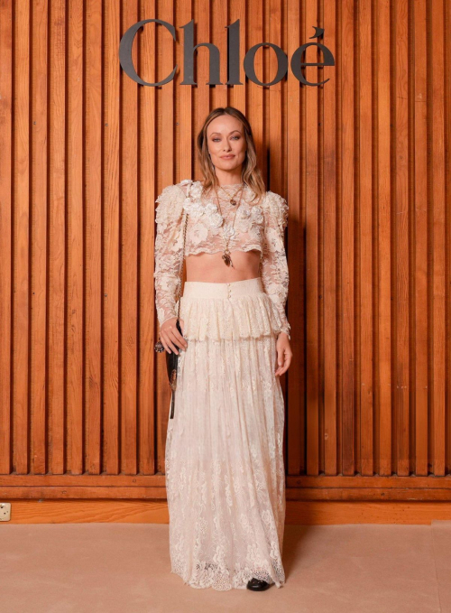 Olivia Wilde at Chloe Fashion Show Paris Fashion Week, October 2025 5