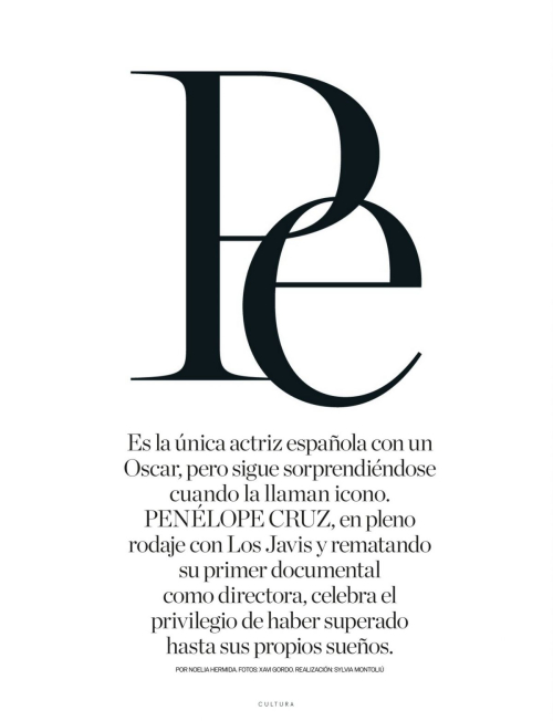 Penelope Cruz in Elle Spain, November 2025 9
