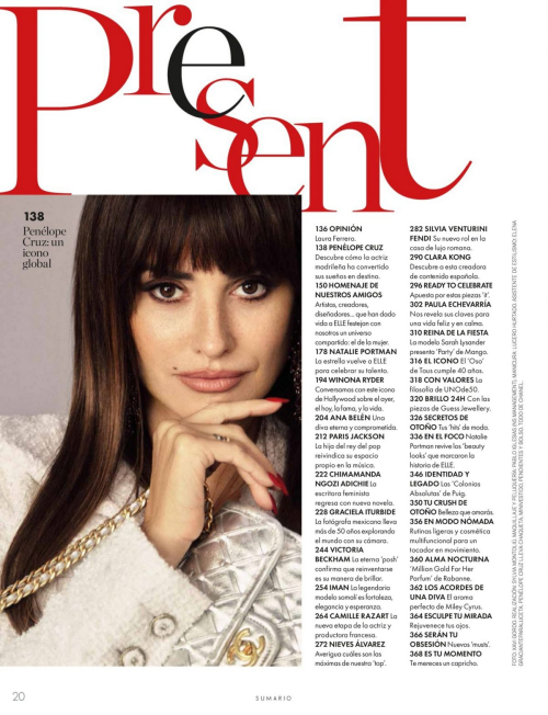 Penelope Cruz in Elle Spain, November 2025 10