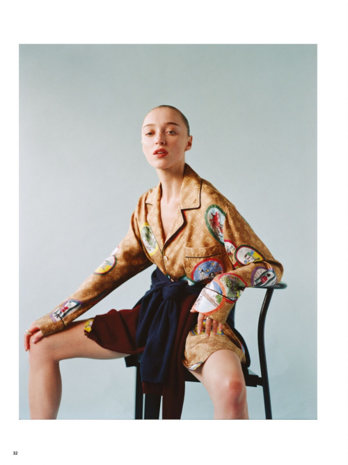 Phoebe Dynevor for Glass Magazine Autumn 2025