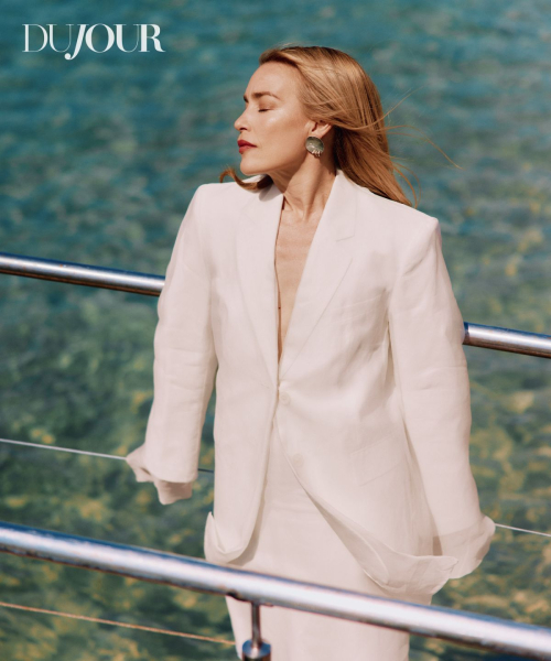 Piper Perabo for DuJour Magazine Cannes Confidential Fall 2025