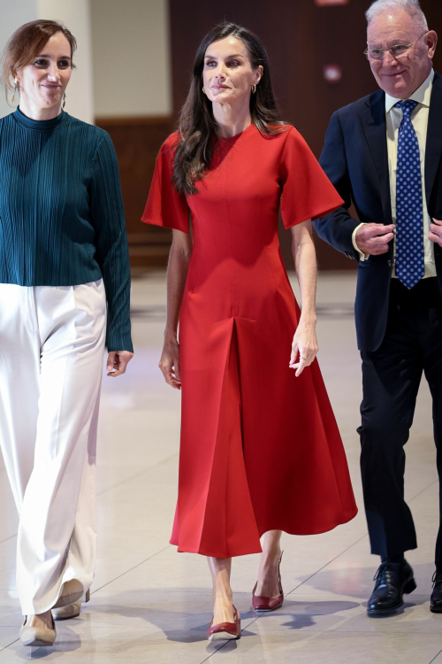 Queen Letizia of Spain at World Mental Health Day Event Madrid, October 2025